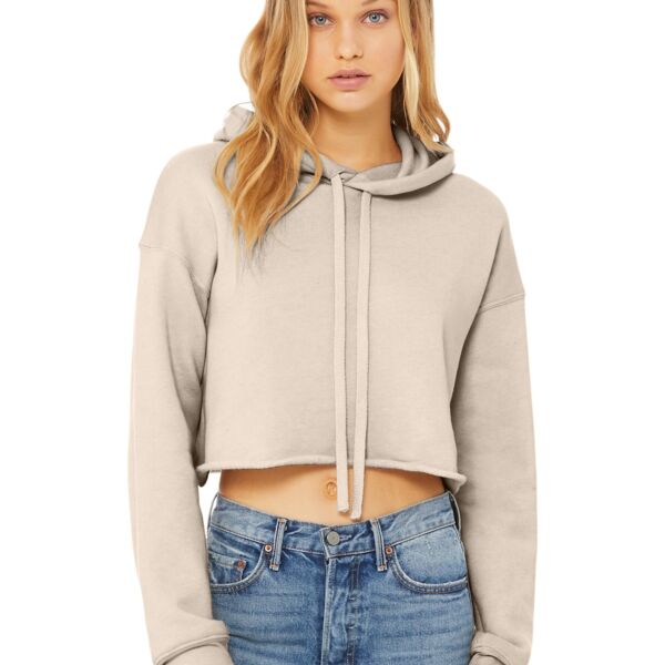 Customer Supplied Women's Sponge Fleece Cropped Fleece Hoodie Thumbnail
