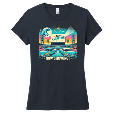 Drive-In Movie Ladies T-Shirt Thumbnail