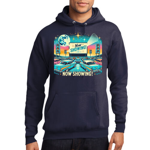 Drive-In Movie Hooded Sweatshirt Thumbnail