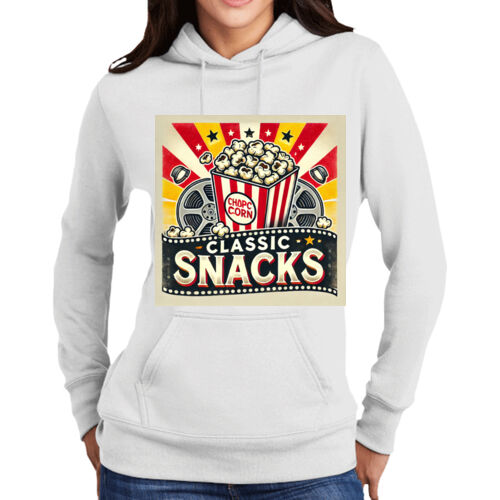 Classic Snacks Ladies Pullover Hooded Sweatshirt Thumbnail