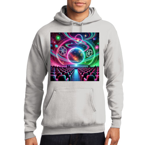 Movies of the Future Pullover Hooded Sweatshirt Thumbnail