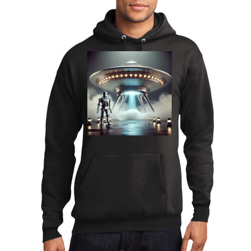 Space Adventure Core Fleece Pullover Hooded Sweatshirt Thumbnail