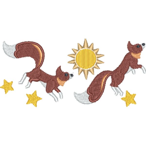 Leaping Foxes Thumbnail