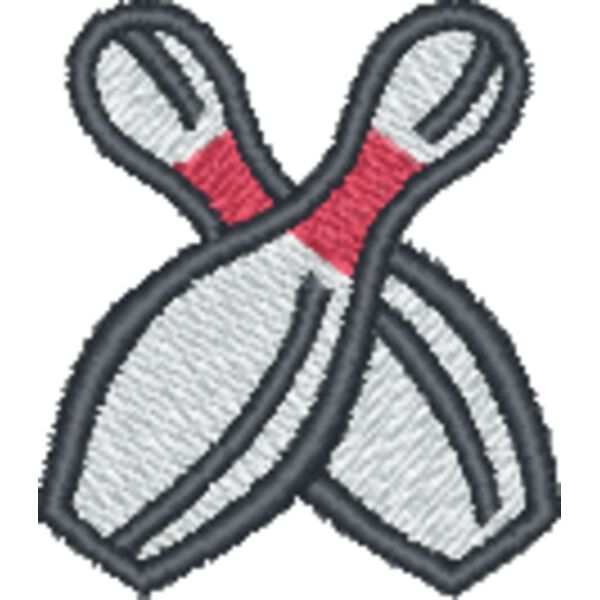 Bowling Pins Crossed Thumbnail