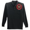 Long Sleeve Silk Touch Polo with Pocket Thumbnail