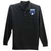 Long Sleeve Silk Touch Polo with Pocket Thumbnail