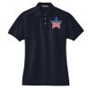 Women's Heavyweight Cotton Pique Polo Thumbnail