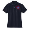 Women's Heavyweight Cotton Pique Polo Thumbnail