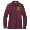 Ladies Silk Touch Long Sleeve Polo Thumbnail