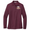 Ladies Silk Touch Long Sleeve Polo Thumbnail