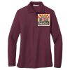 Ladies Silk Touch Long Sleeve Polo Thumbnail