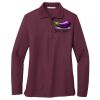 Ladies Silk Touch Long Sleeve Polo Thumbnail