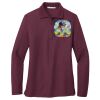 Ladies Silk Touch Long Sleeve Polo Thumbnail