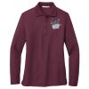 Ladies Silk Touch Long Sleeve Polo Thumbnail